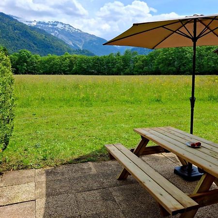 Appartement Renove T2, Vue Montagne Samoens Exterior photo